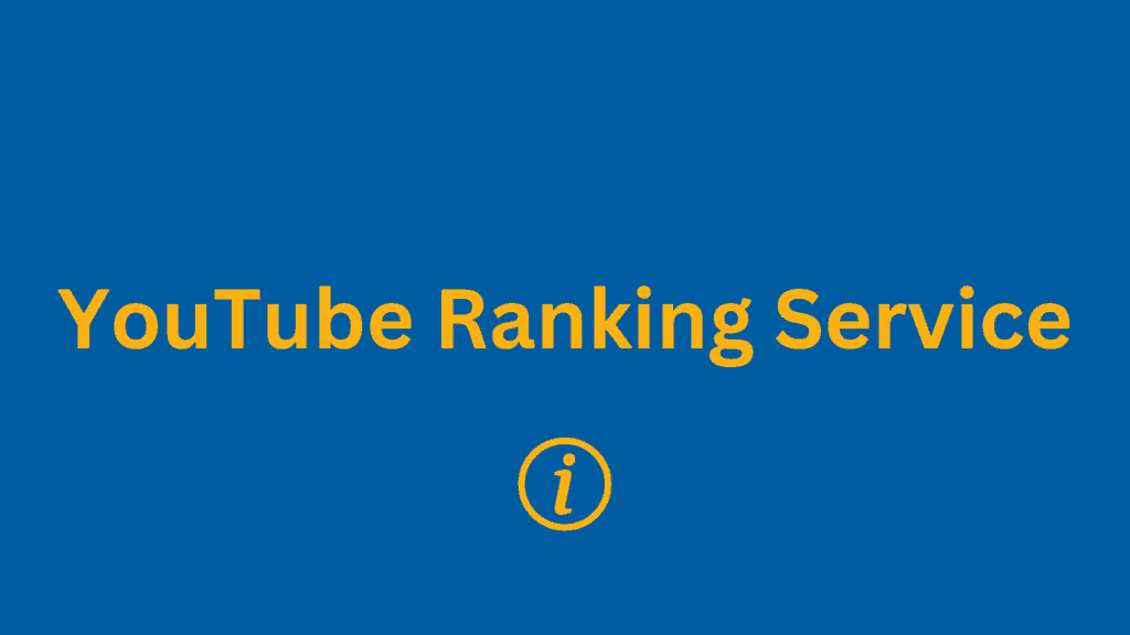 YouTube Ranking Service